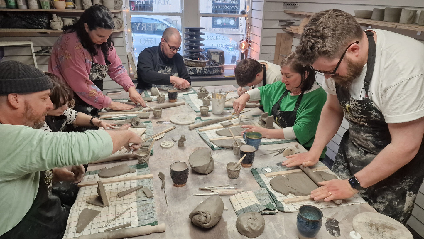 6 Week Beginners Pottery Workshop  - June 12th