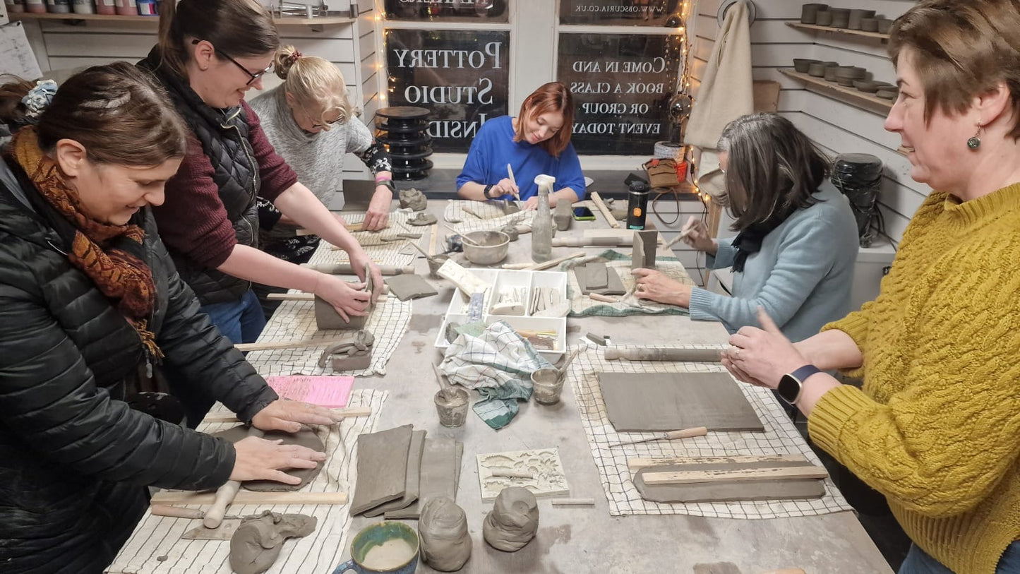 Handbuilding & Sculpture Pottery Class