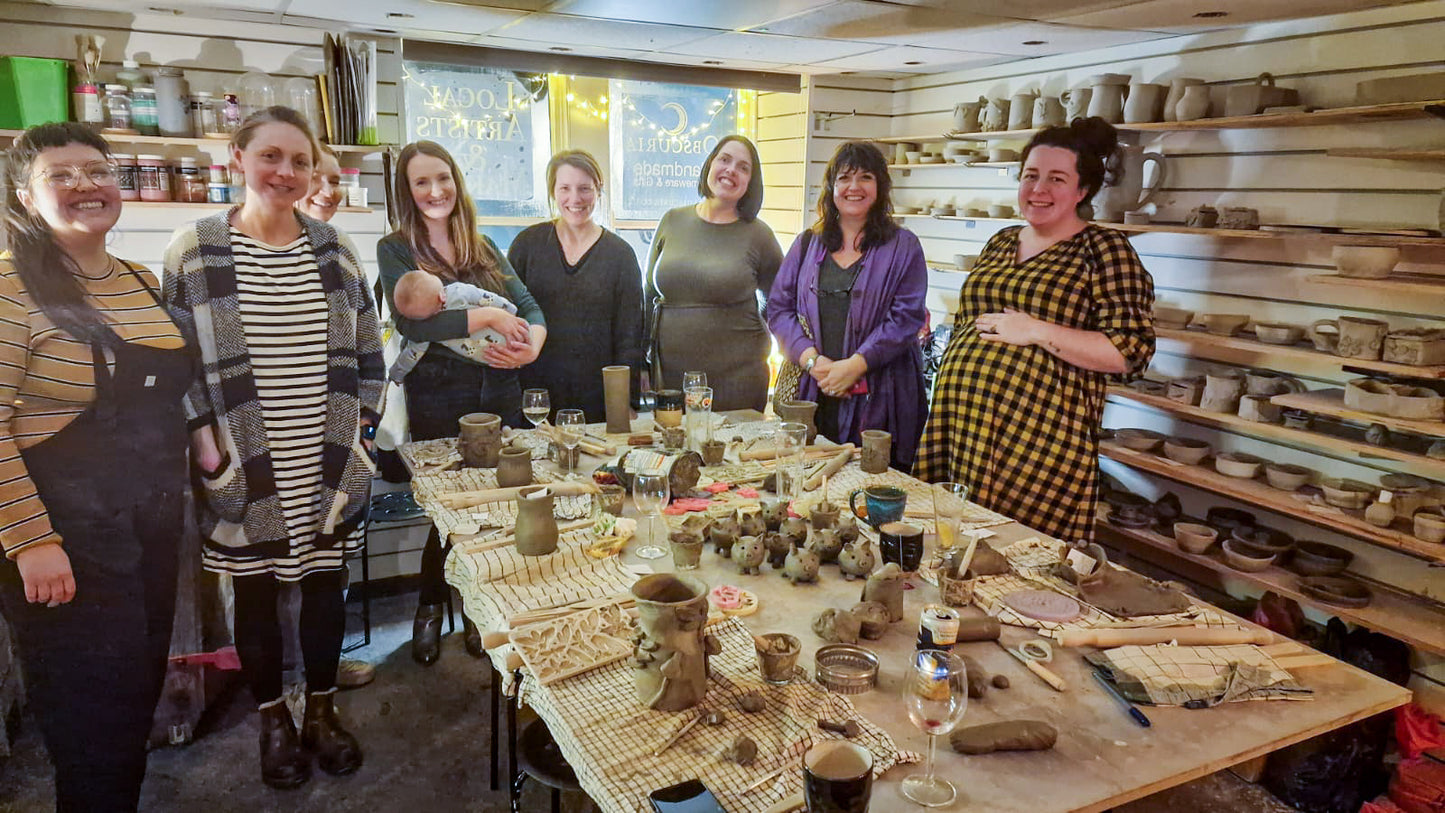 Pottery Class Taster Session - Tuesday 6 till 8:30 pm